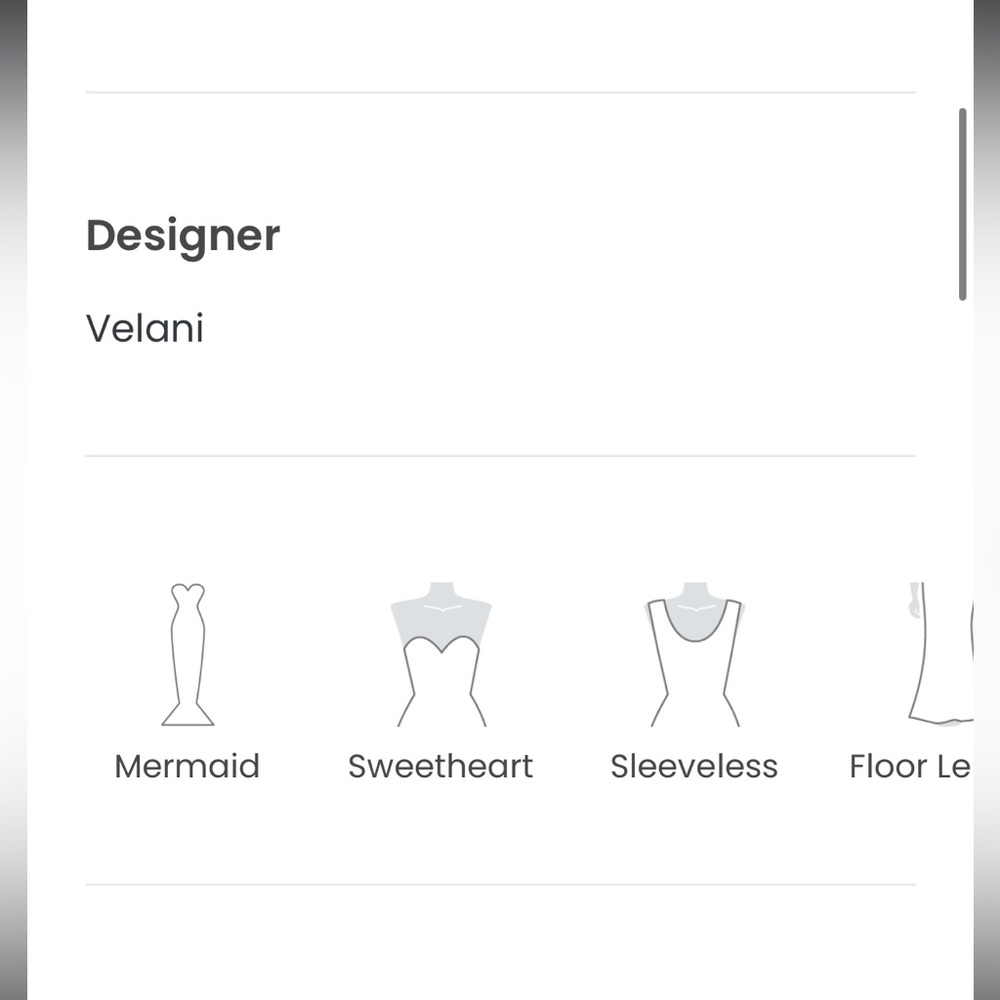 Source Unknown White Strapless Wedding Dress - image 7